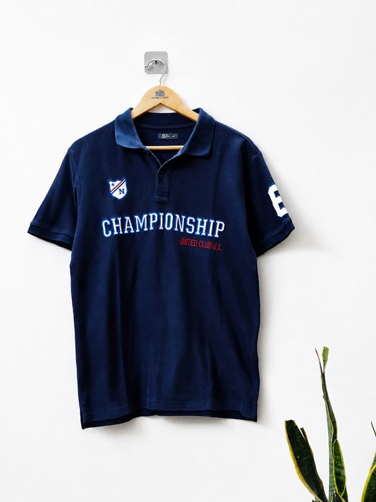 Championship Navy Polo T-Shirt