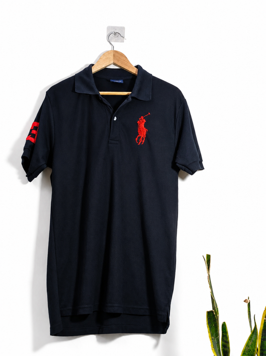 Classic Black Polo T-Shirt