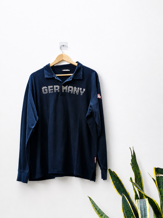 Germany Long Sleeve Polo Shirt