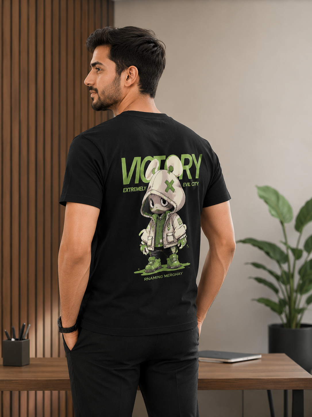 Victory Graphic T-Shirt – Black Edition