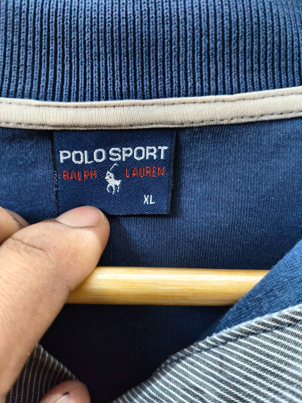 ralph lauren blue full sleeve